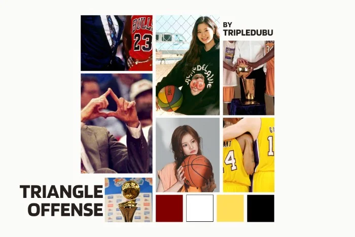 Cover for Triangle Offense: Courtside Stories